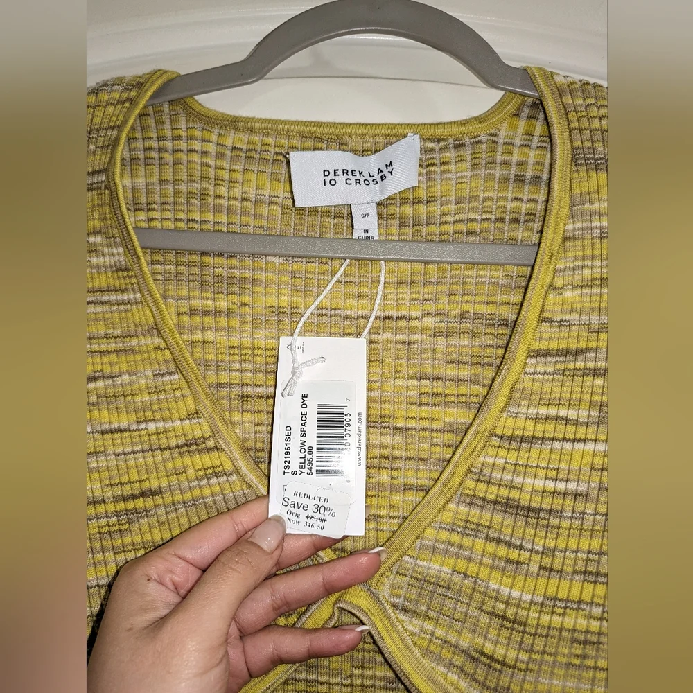 11. NWT DEREK LAM 10 CROSBY GEOVANA CUT OUT SWEATERDRESS - Picture 8 of 11